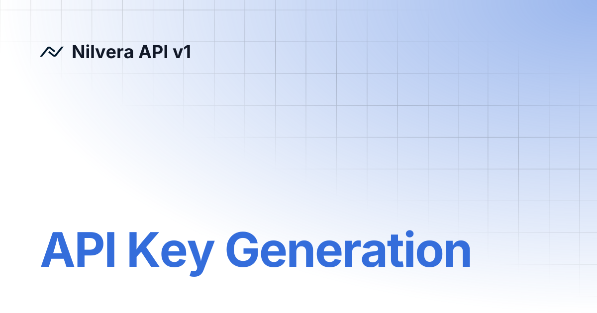 Apiv1credentials